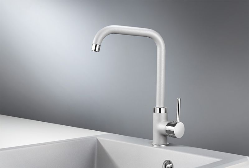 Смеситель для кухни Granula 0041, АЛЮМИНИУМ хром